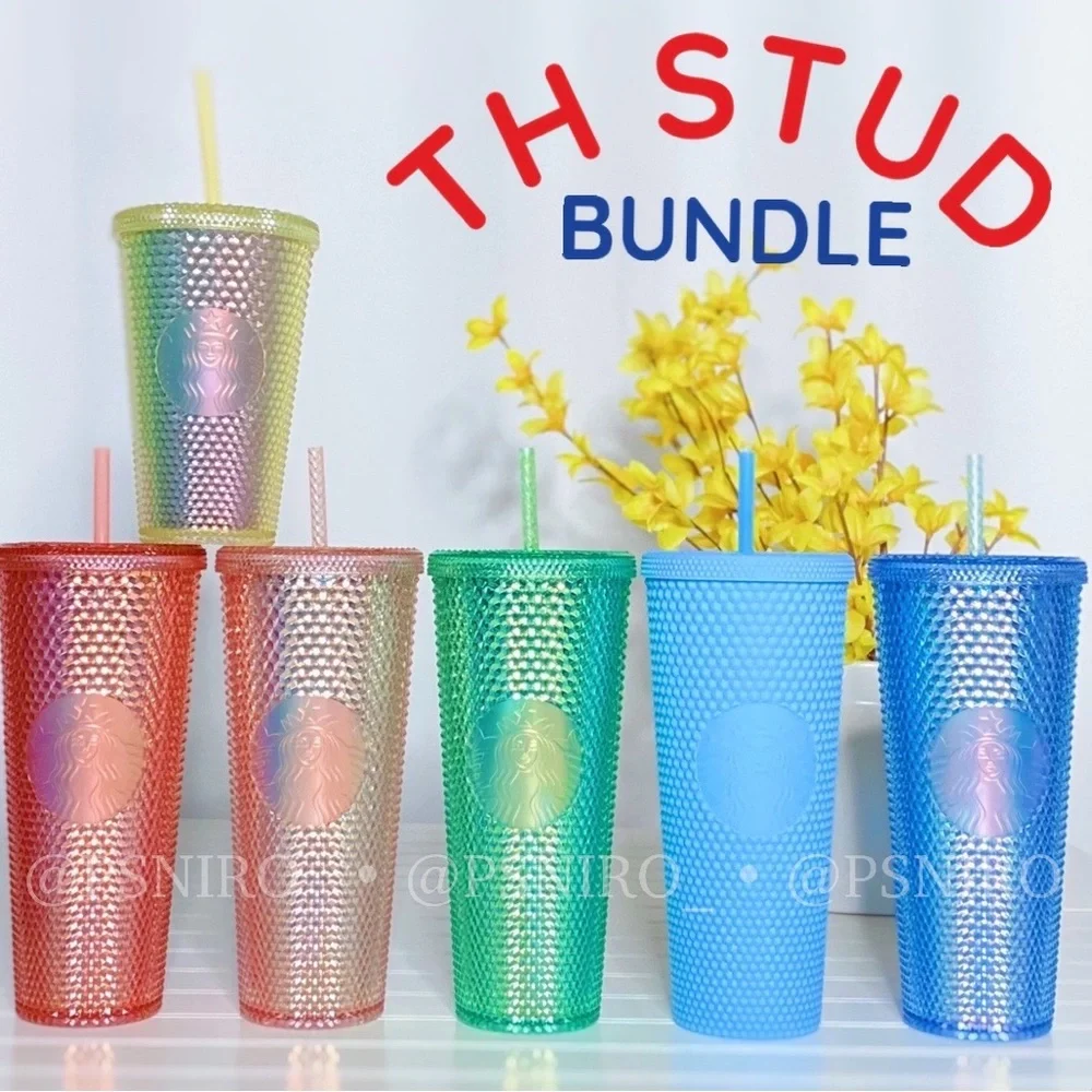 Starbucks Thailand Studded Tumblers Bundle